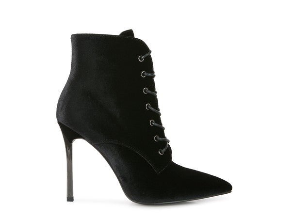 BORNSTA Velvet High Heeled Velvet Boots - Destiny's Beautiful World
