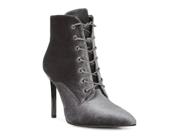 BORNSTA Velvet High Heeled Velvet Boots - Destiny's Beautiful World