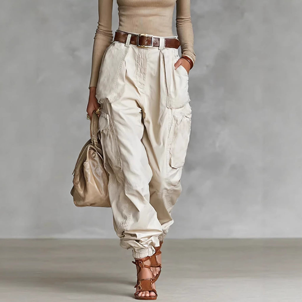 High-Waist Loose Fit Cargos - Destiny's Beautiful World