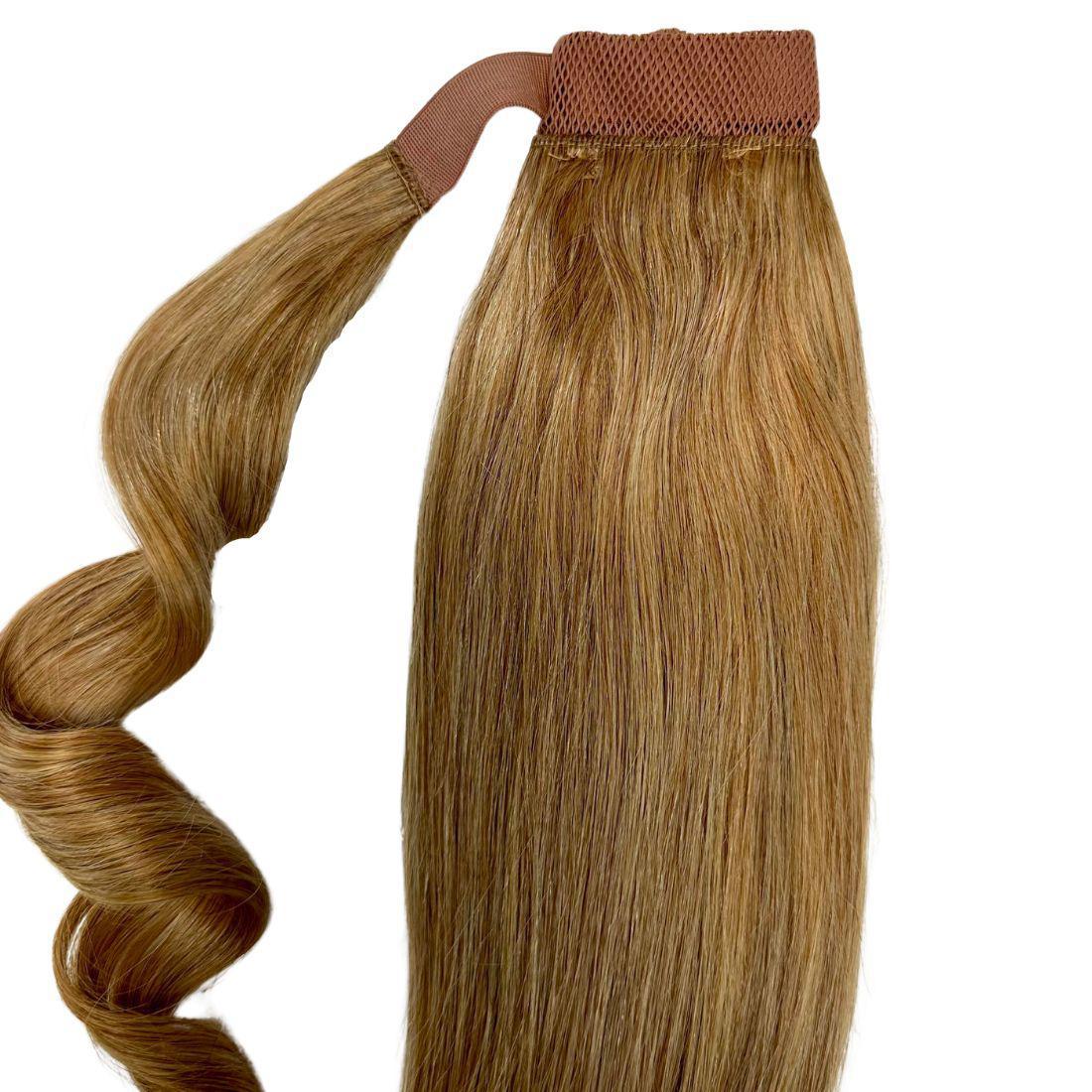 Honey Blonde 100% Human Hair Ponytail Extension - Destiny's Beautiful World