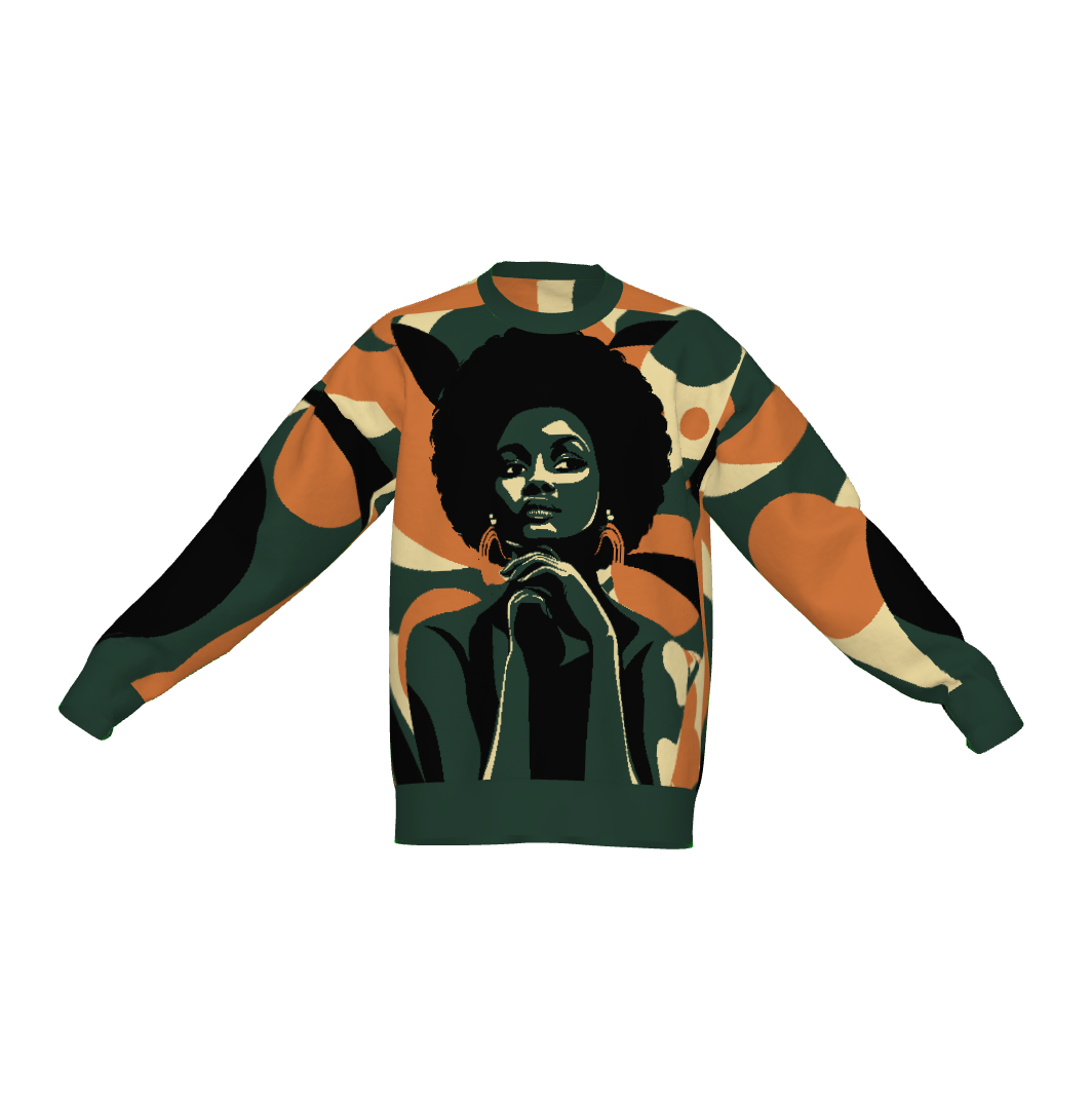 The Golden Aura Knit Sweater