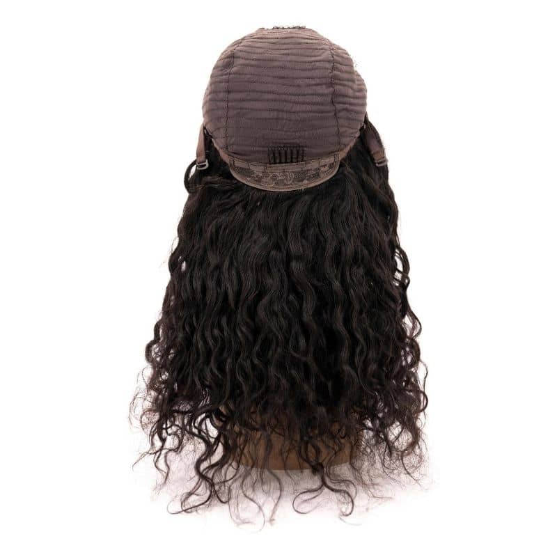 Messy Curl 4x4 Transparent Lace 100% Human Hair Closure Wig - Destiny's Beautiful World