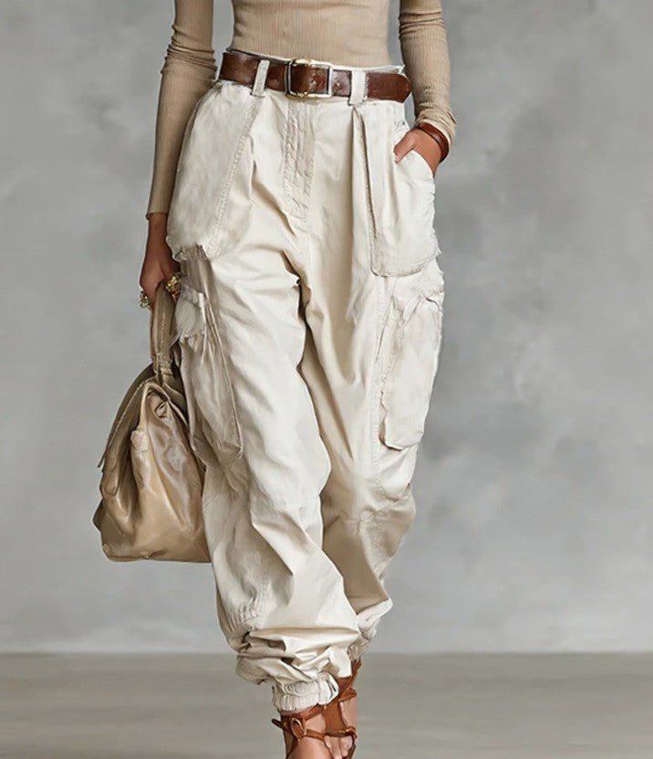 High - Waist Loose Fit Cargos - Destiny's Beautiful World