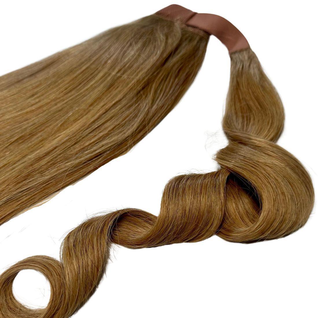 Honey Blonde 100% Human Hair Ponytail Extension - Destiny's Beautiful World