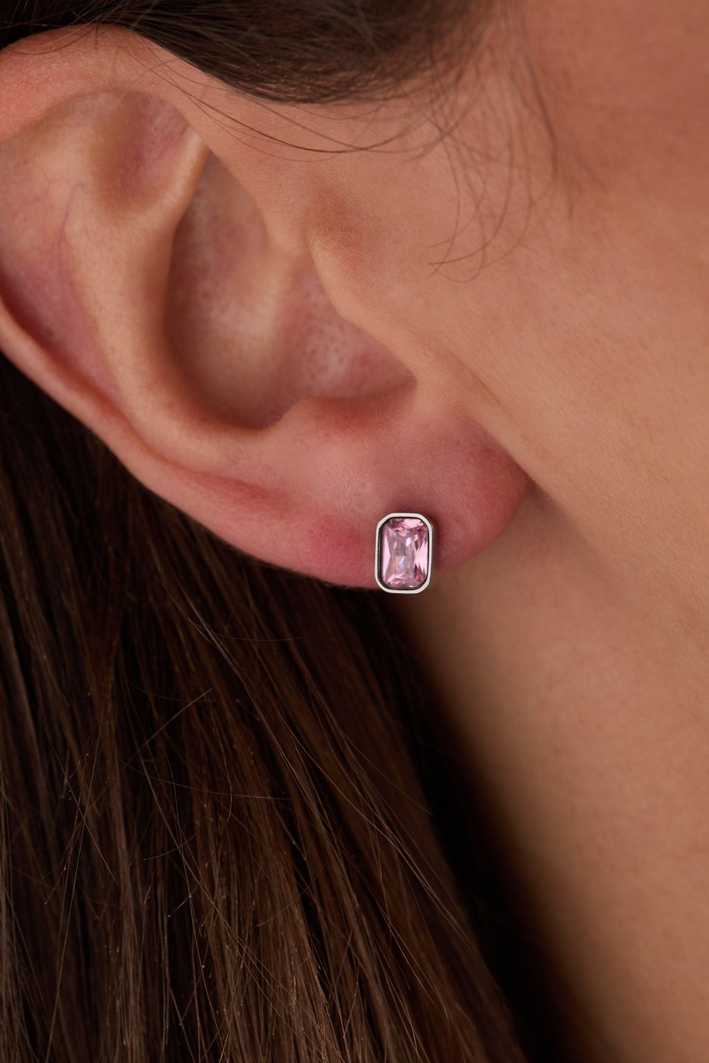 October Emerald - Cut Birthstone Stud Earrings - Destiny's Beautiful World