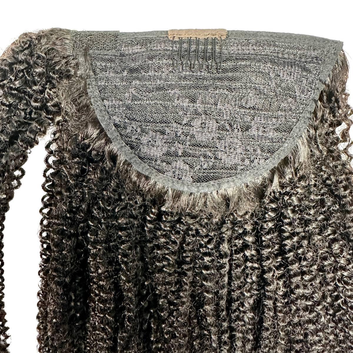 Afro Kinky Curly 100% Human Hair Ponytail Extension - Destiny's Beautiful World