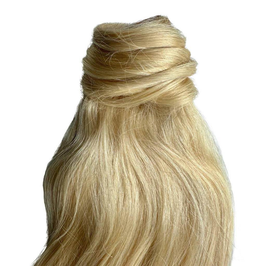 Bleach Blonde 100% Human Hair Ponytail Extension - Destiny's Beautiful World