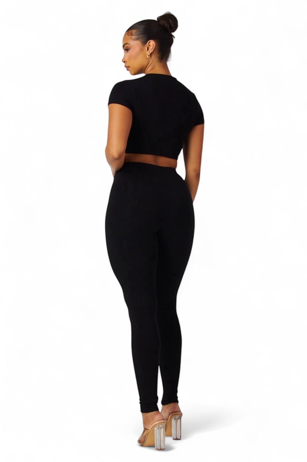 Jovie Crop Top & Skinny Leg Set - Destiny's Beautiful World