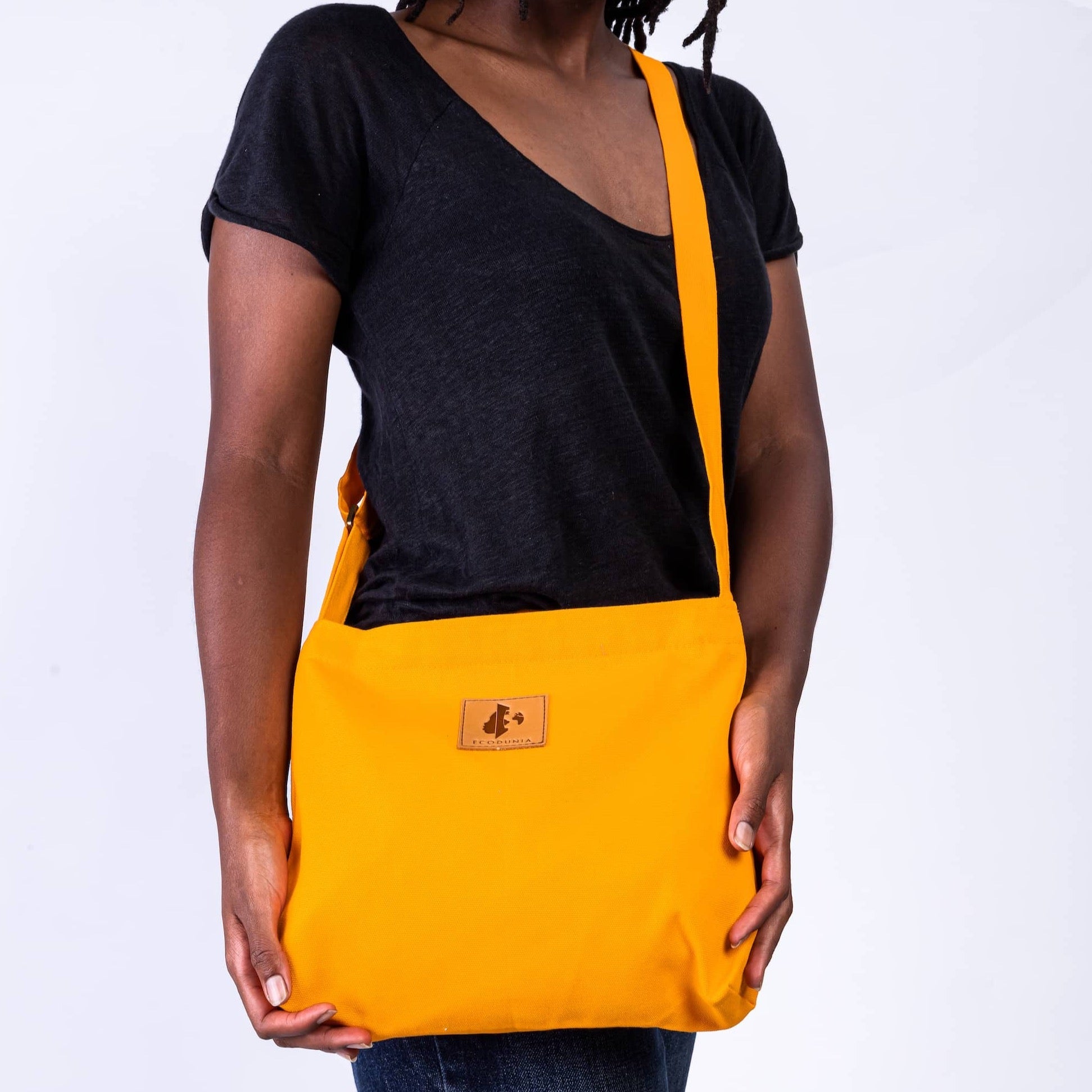 Canvas Mini Crossbody Bag for Men & Women | Amani