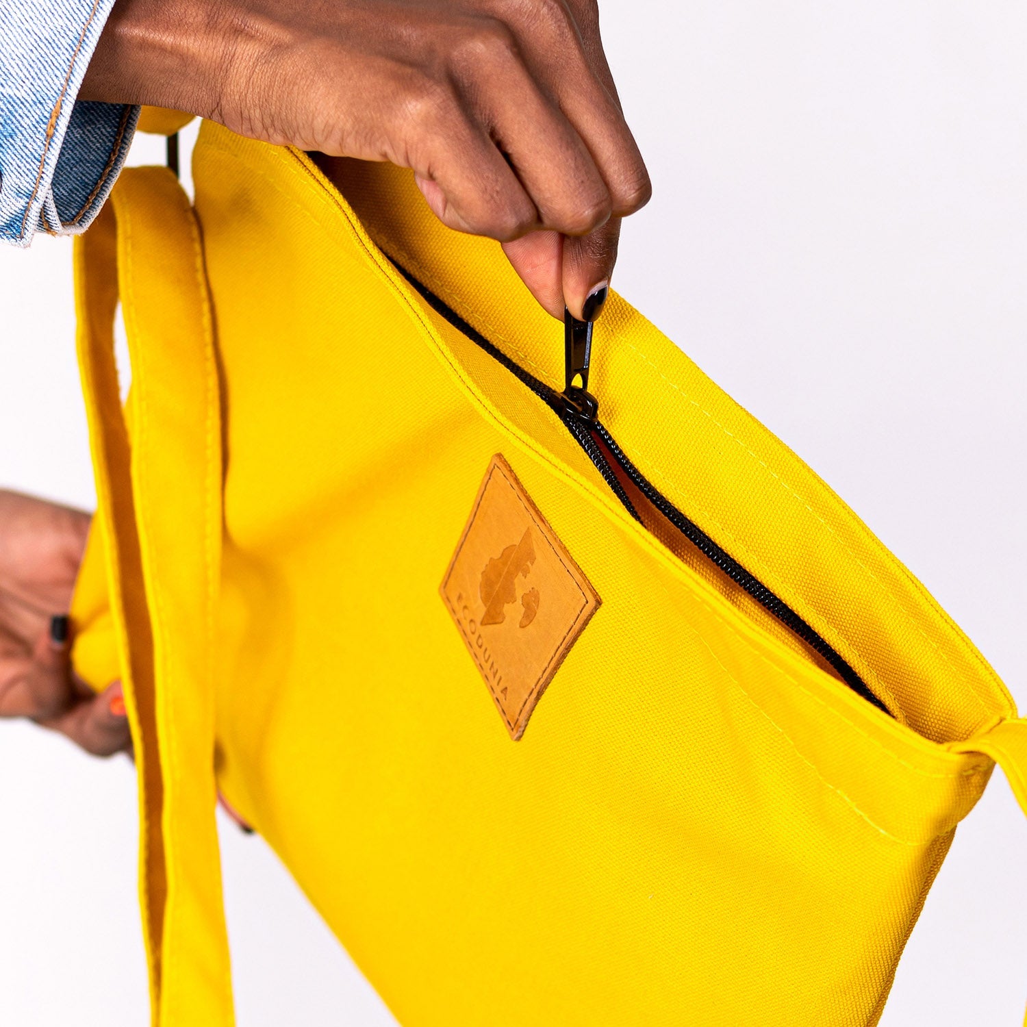 Canvas Mini Crossbody Bag for Men & Women | Amani