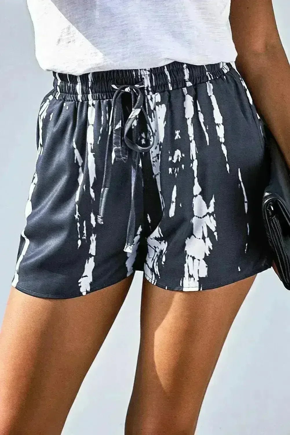 Tie Dye Drawstring Shorts - Destiny's Beautiful World