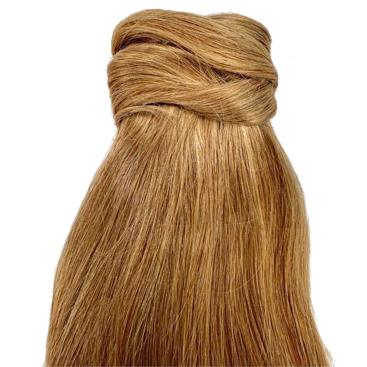 Honey Blonde 100% Human Hair Ponytail Extension - Destiny's Beautiful World