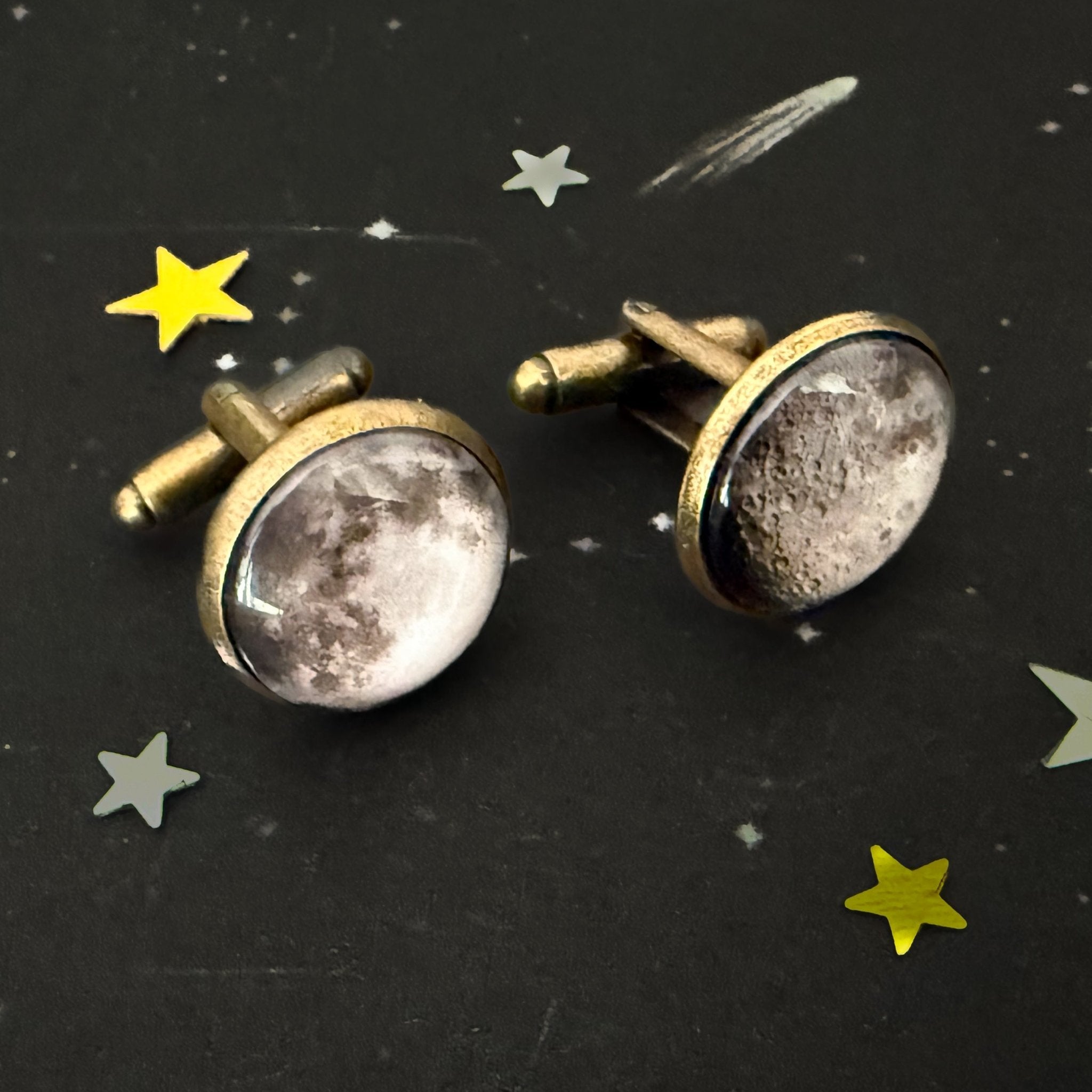 Dark Side of the Moon Cuff Links - Destiny's Beautiful World