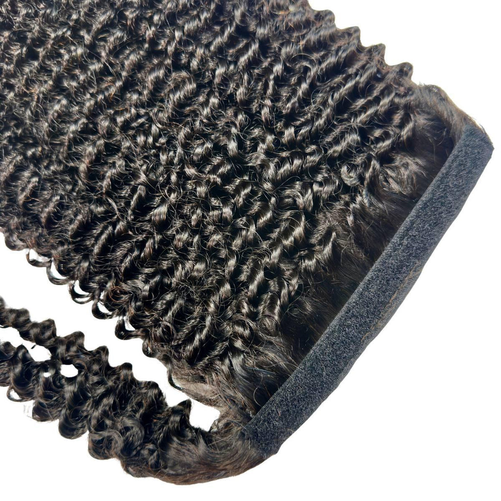Jerry Curl 100% Human Hair Ponytail Extension - Destiny's Beautiful World
