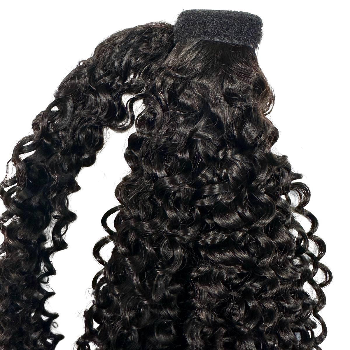 Kinky Curly 100% Human Hair Ponytail Extension - Destiny's Beautiful World