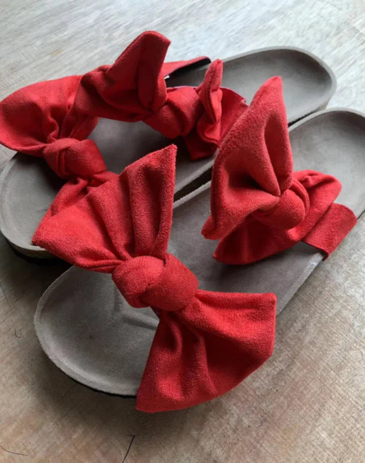 Bow Flat Sandals