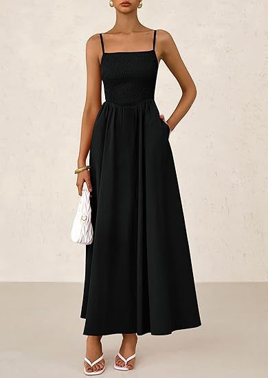 Pleated Long Maxi Dress