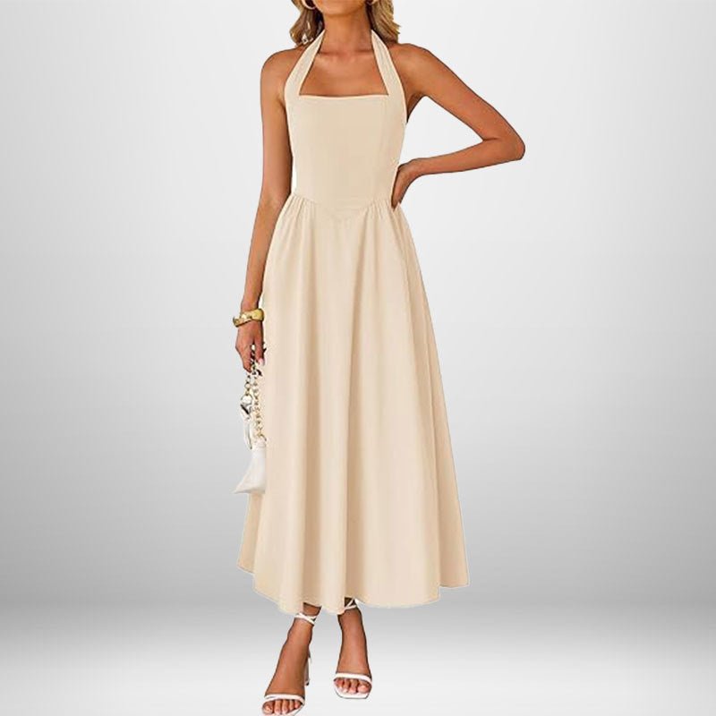 Summer Evening Halter Dress - Destiny's Beautiful World