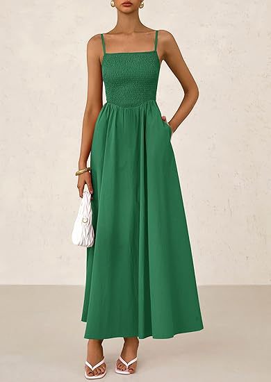 Pleated Long Maxi Dress