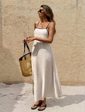 Thin Strapped Maxi Dress