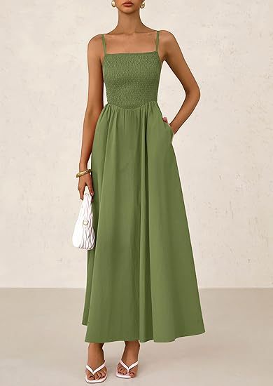 Pleated Long Maxi Dress