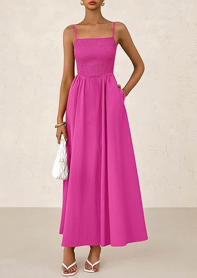 Pleated Long Maxi Dress