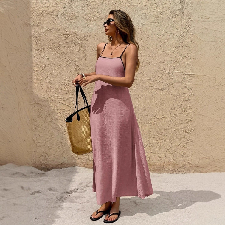 Thin Strapped Maxi Dress