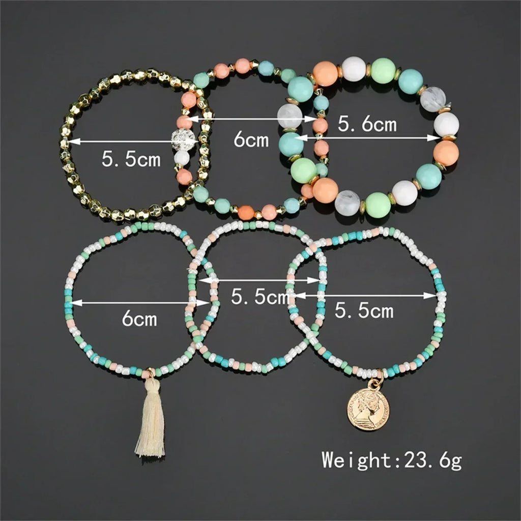 Stacked Bead Bracelet
