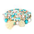 Stacked Bead Bracelet - Destiny's Beautiful World