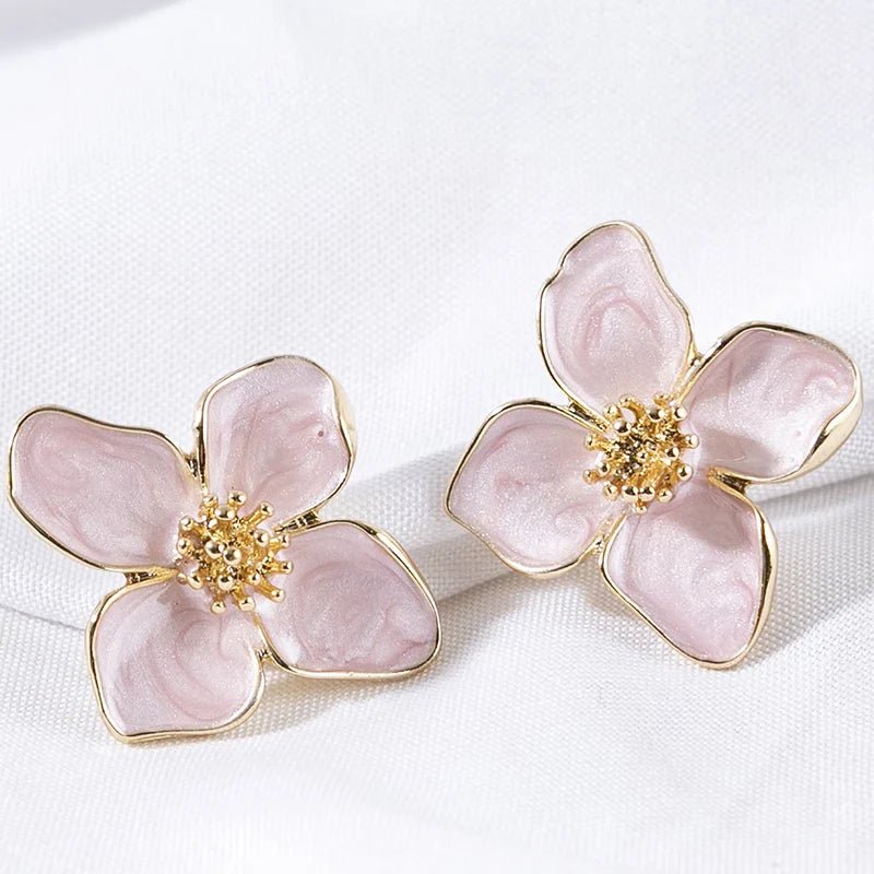 Flower Earrings Stud - Destiny's Beautiful World