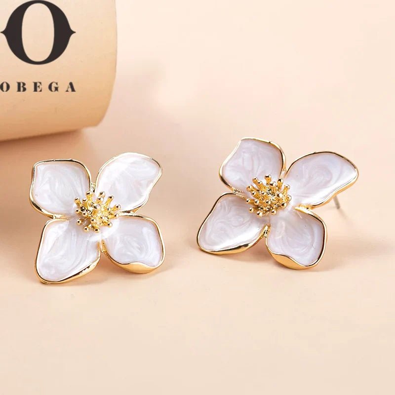 Flower Earrings Stud - Destiny's Beautiful World