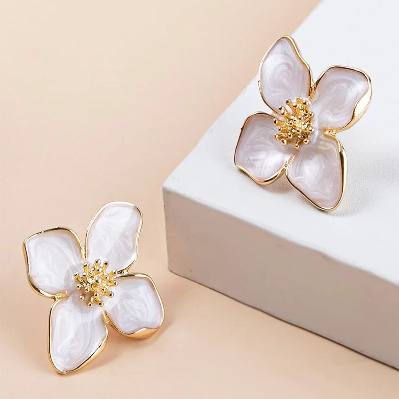 Flower Earrings Stud - Destiny's Beautiful World