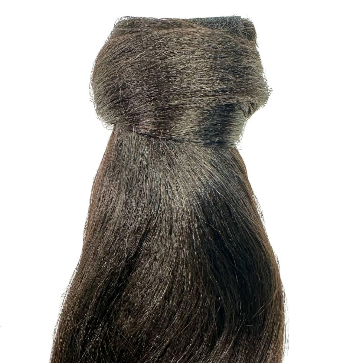 Yaki Straight 100% Human Hair Ponytail Extension - Destiny's Beautiful World