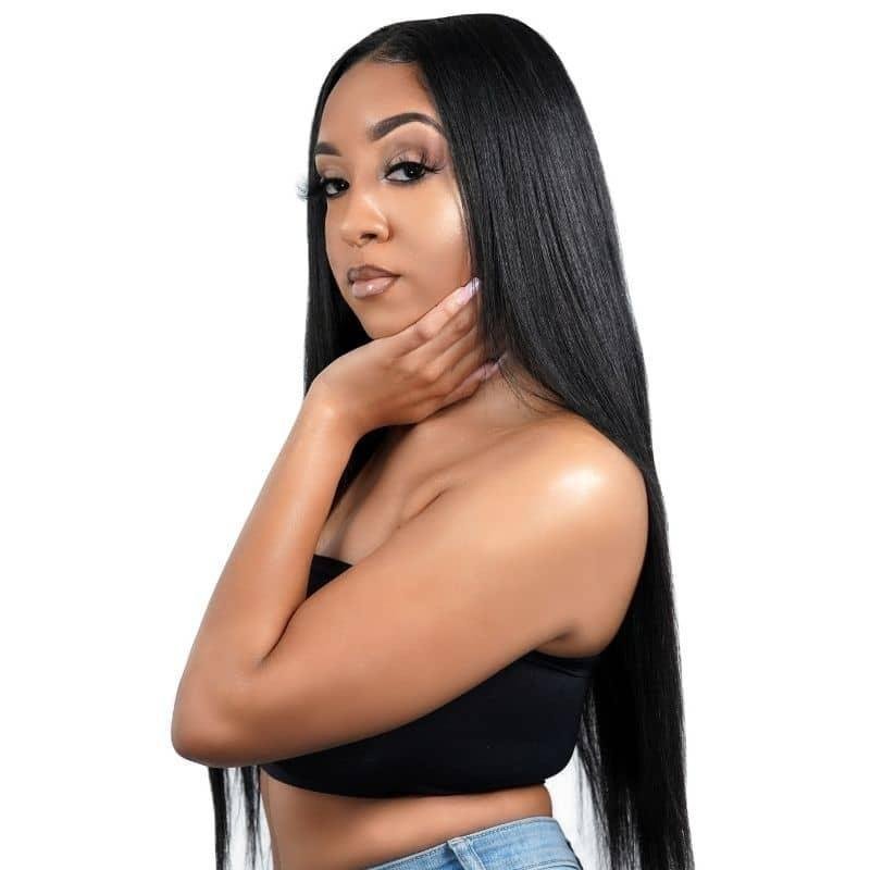 Straight 13x4 HD Lace Front Human Hair Wig - Destiny's Beautiful World