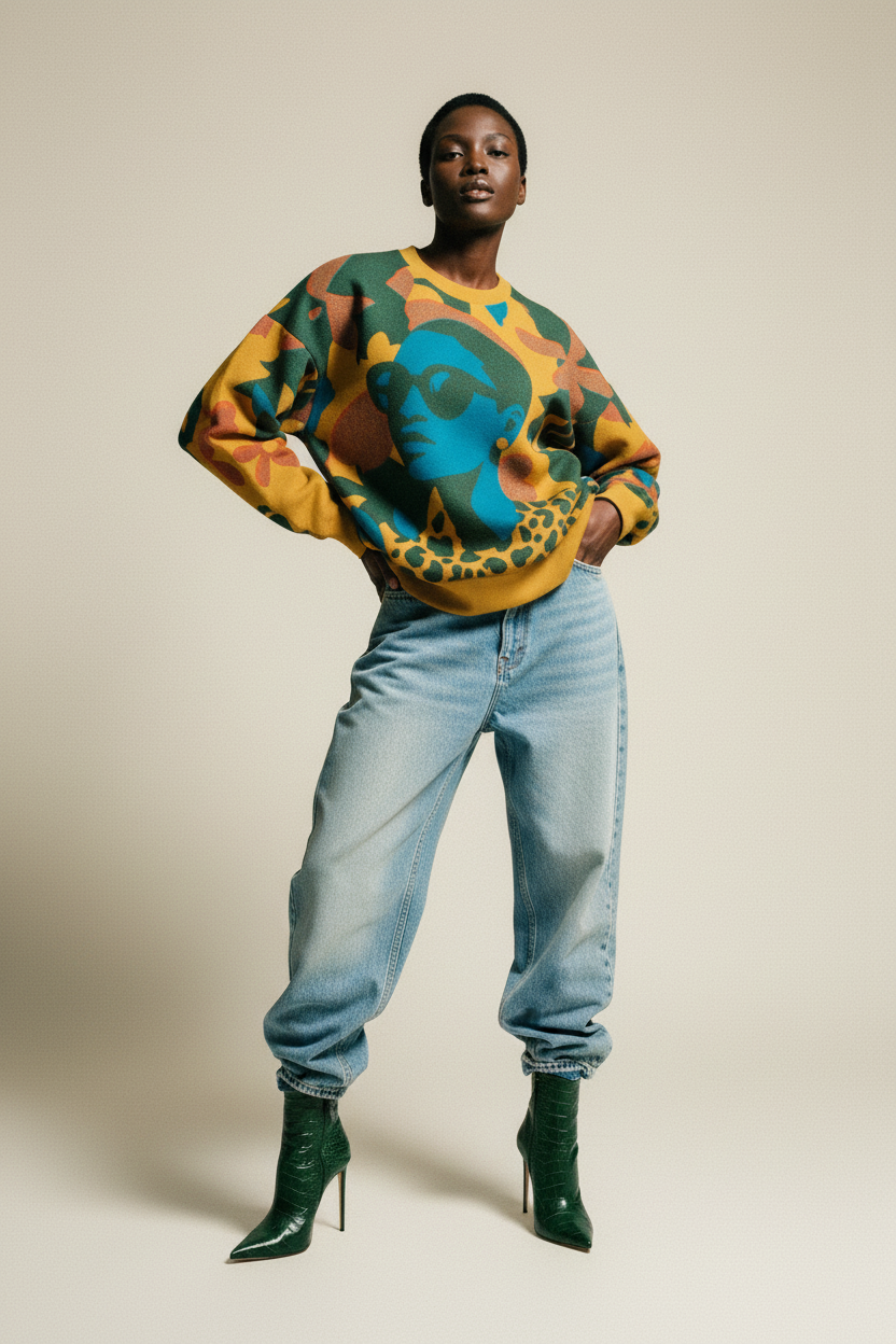 Aura Icon Knit Sweater