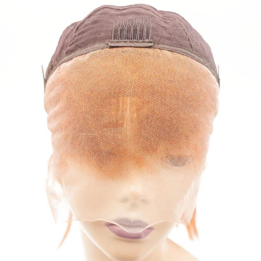 Cinnamon 13x4 Transparent Lace Front 100% Human Hair Bob Wig - Destiny's Beautiful World