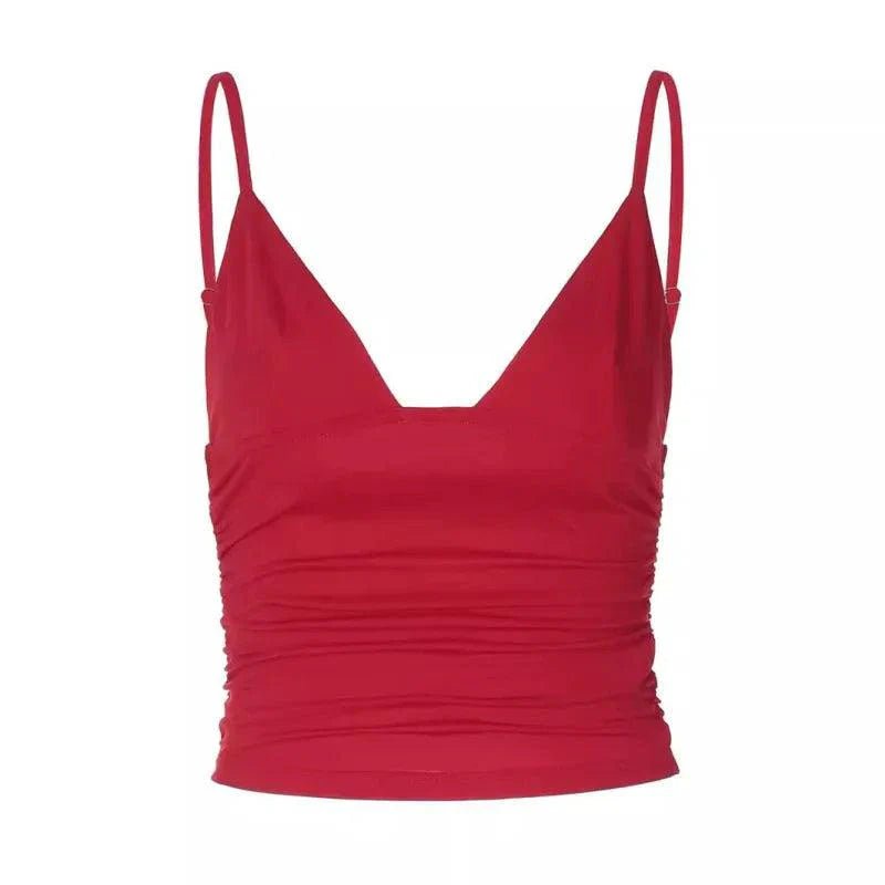 V - Neck Crop Top - Destiny's Beautiful World