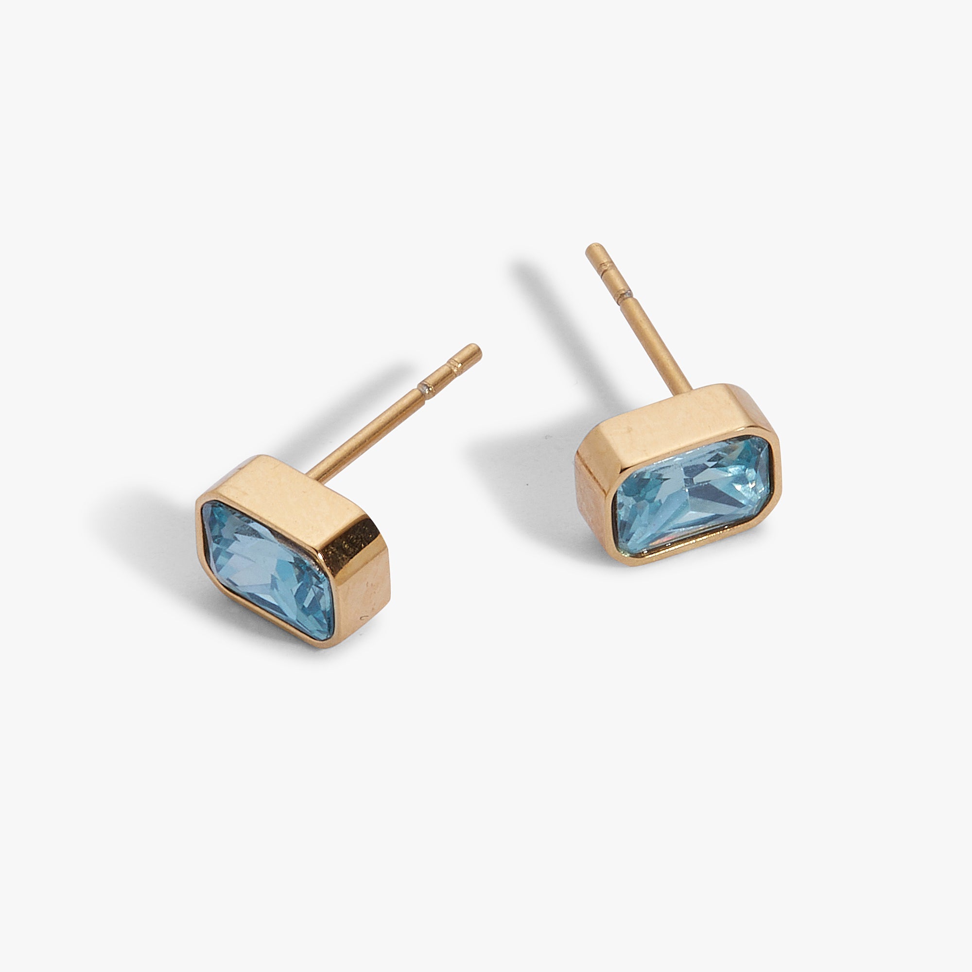 March Emerald - Cut Birthstone Stud - Destiny's Beautiful World