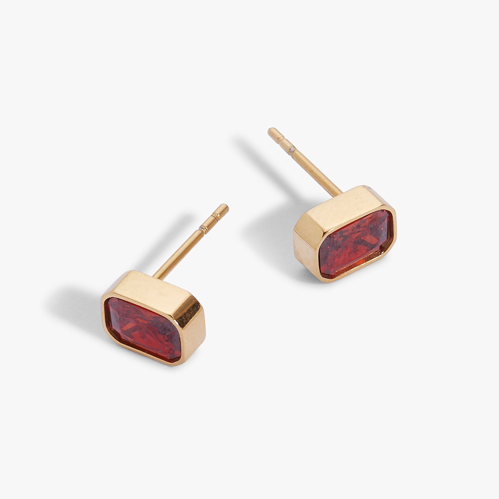 January Emerald - Cut Birthstone Stud - Destiny's Beautiful World