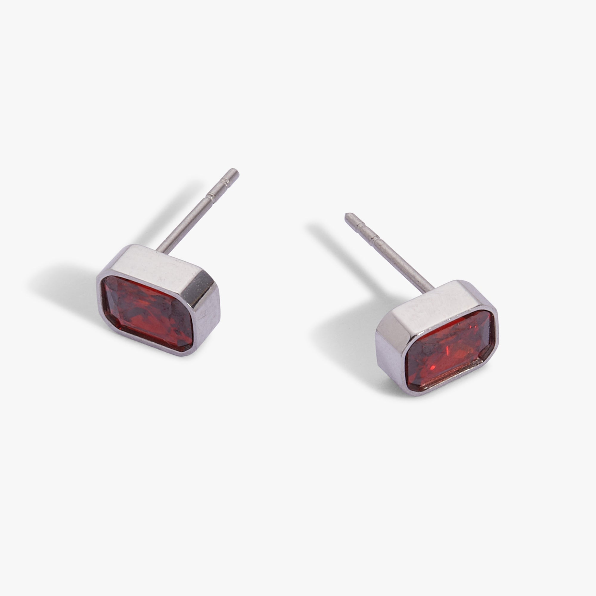 January Emerald - Cut Birthstone Stud - Destiny's Beautiful World