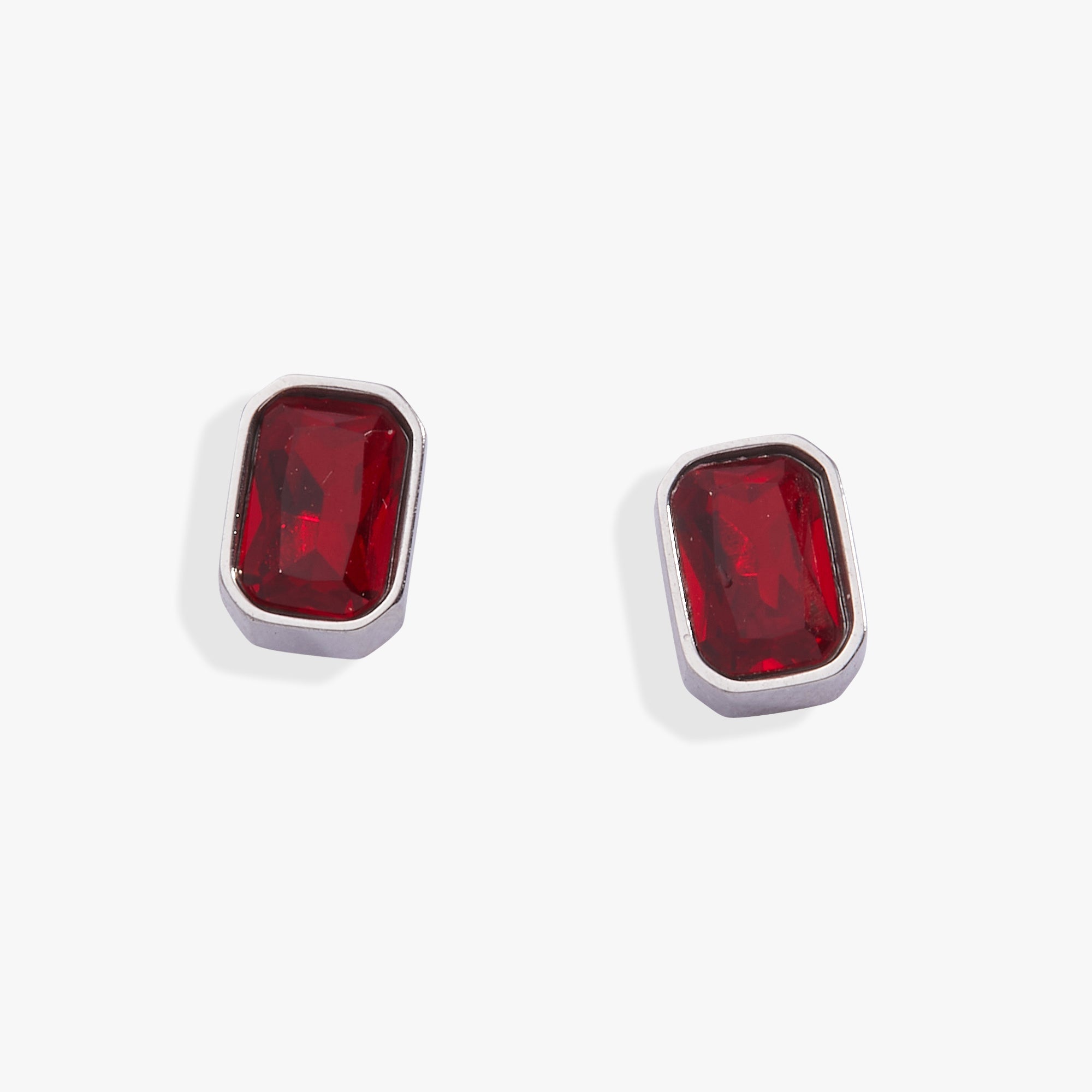 July Emerald - Cut Birthstone Stud Earrings - Destiny's Beautiful World