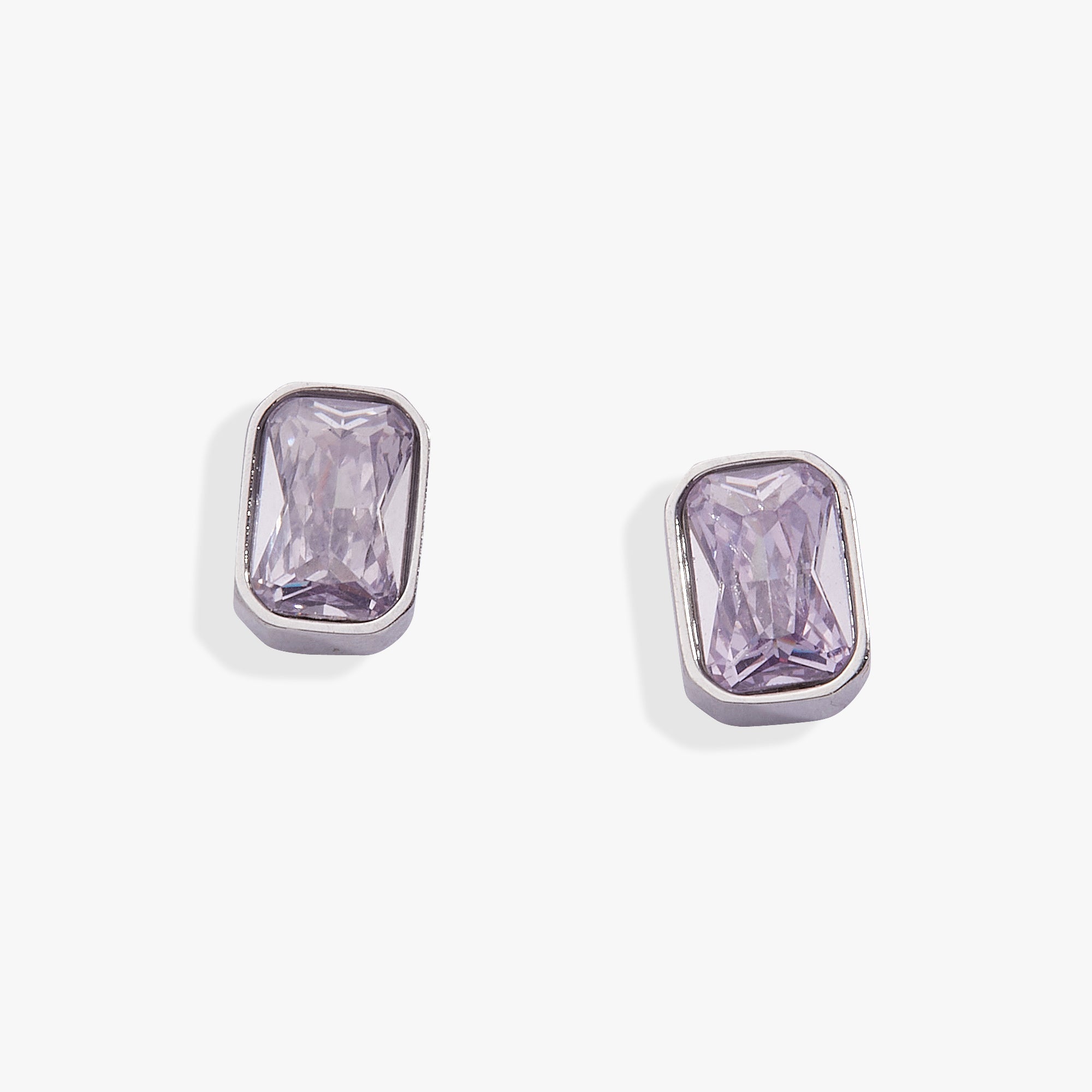 June Emerald - Cut Birthstone Stud Earrings - Destiny's Beautiful World