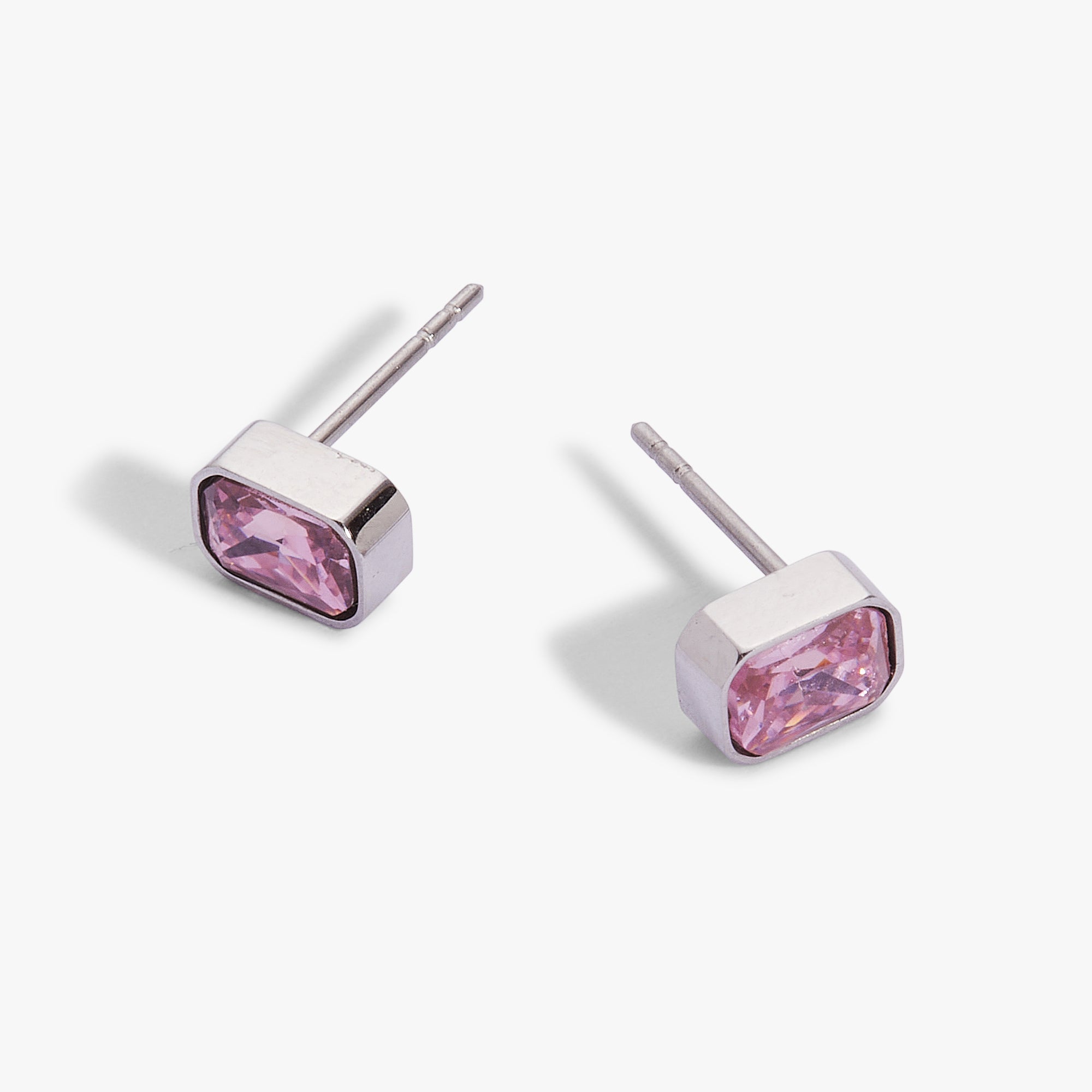 October Emerald - Cut Birthstone Stud Earrings - Destiny's Beautiful World