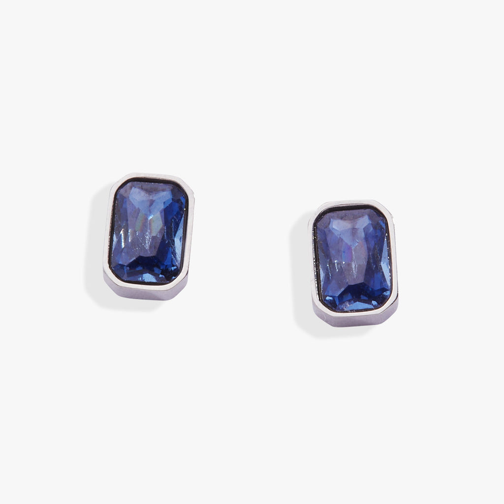 September Emerald - Cut Birthstone Stud Earrings - Destiny's Beautiful World