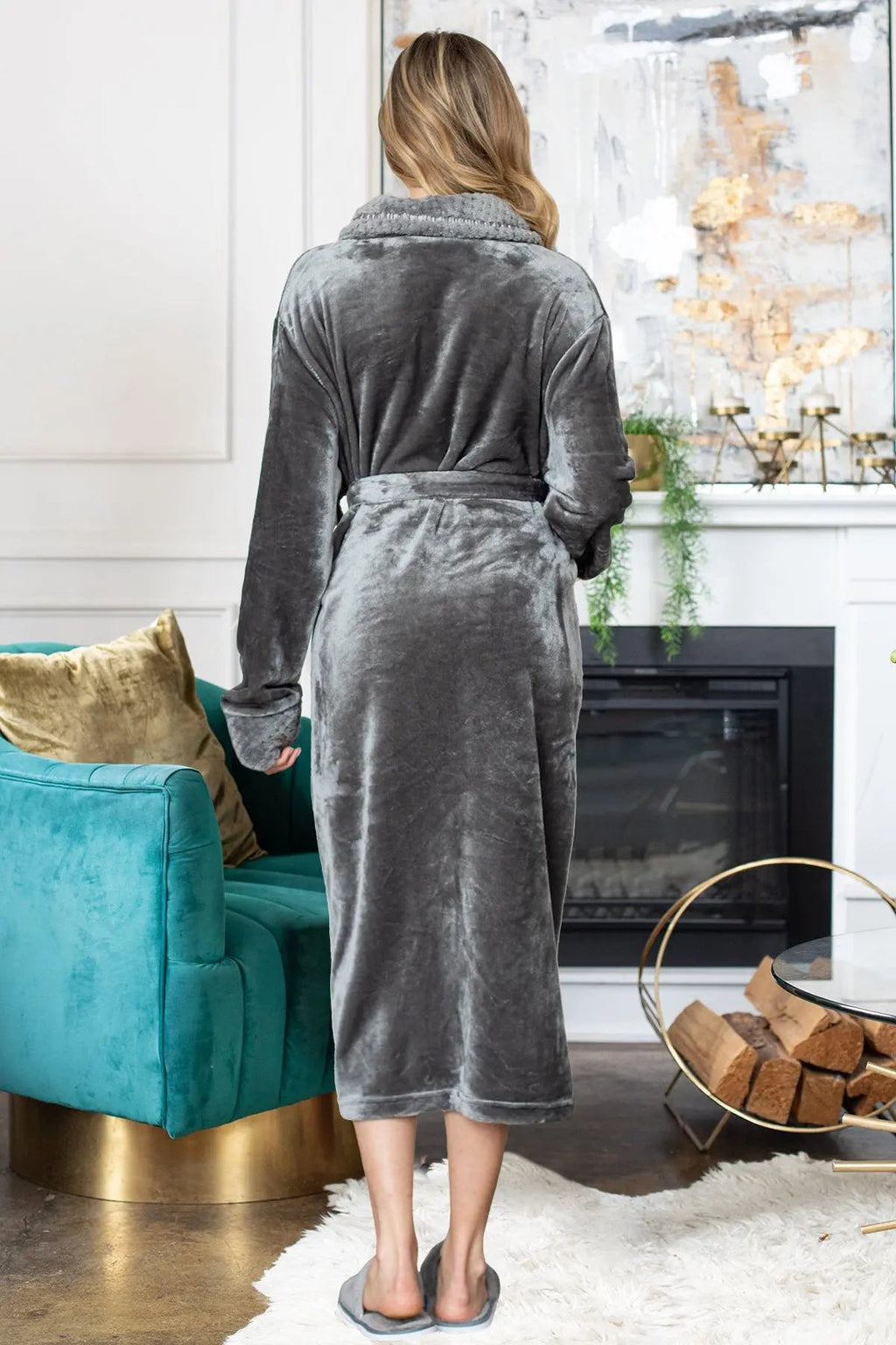 Women's Ultra Soft Plush Bathrobe - Destiny's Beautiful World
