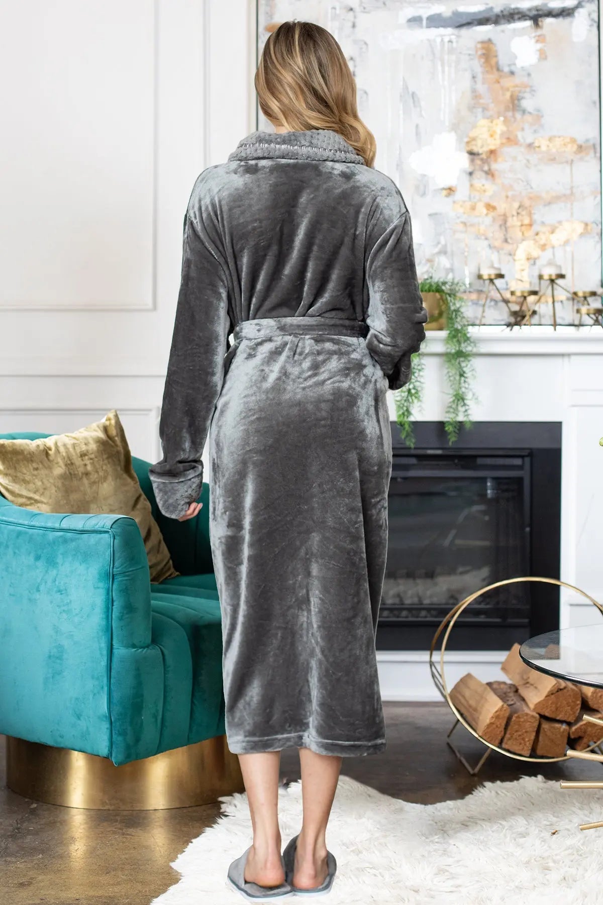 Women's Ultra Soft Plush Bathrobe - Destiny's Beautiful World