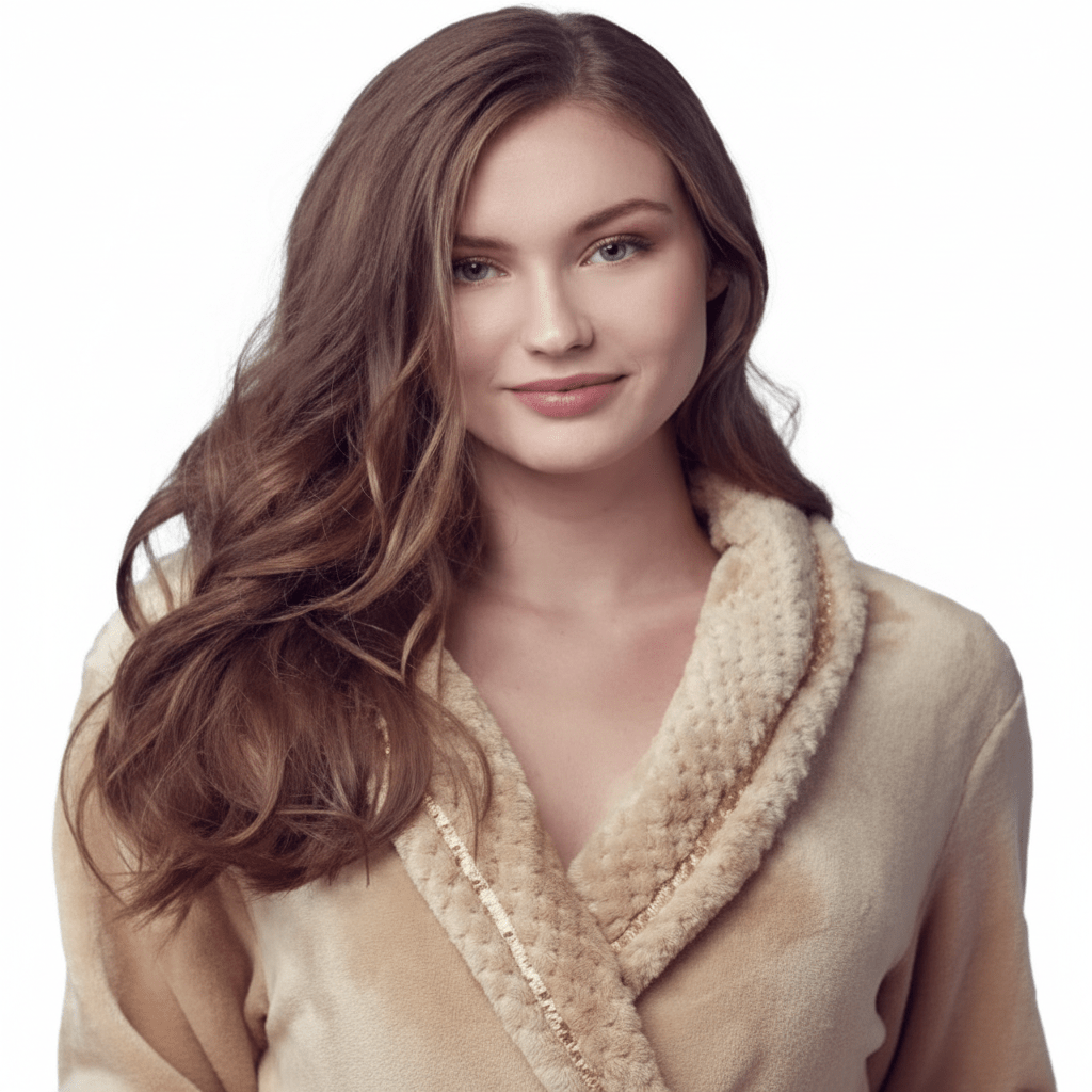 Women's Ultra Soft Plush Bathrobe - Destiny's Beautiful World