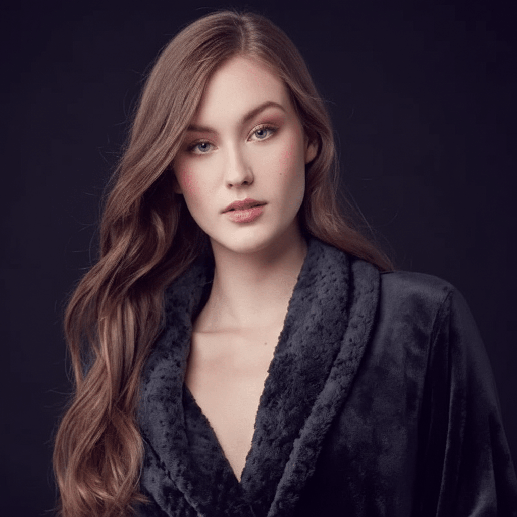 Women's Ultra Soft Plush Bathrobe - Destiny's Beautiful World