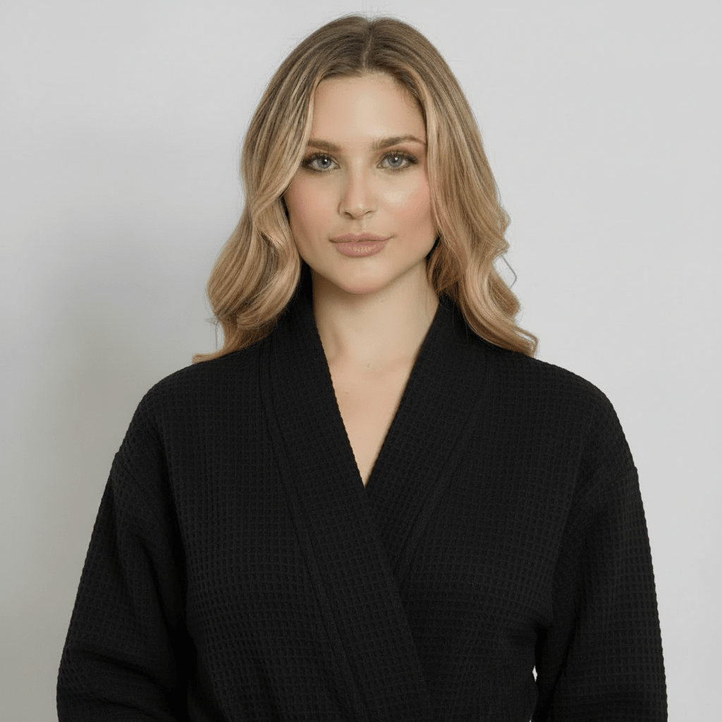 Ultra Light Waffle Bath Robe - Destiny's Beautiful World