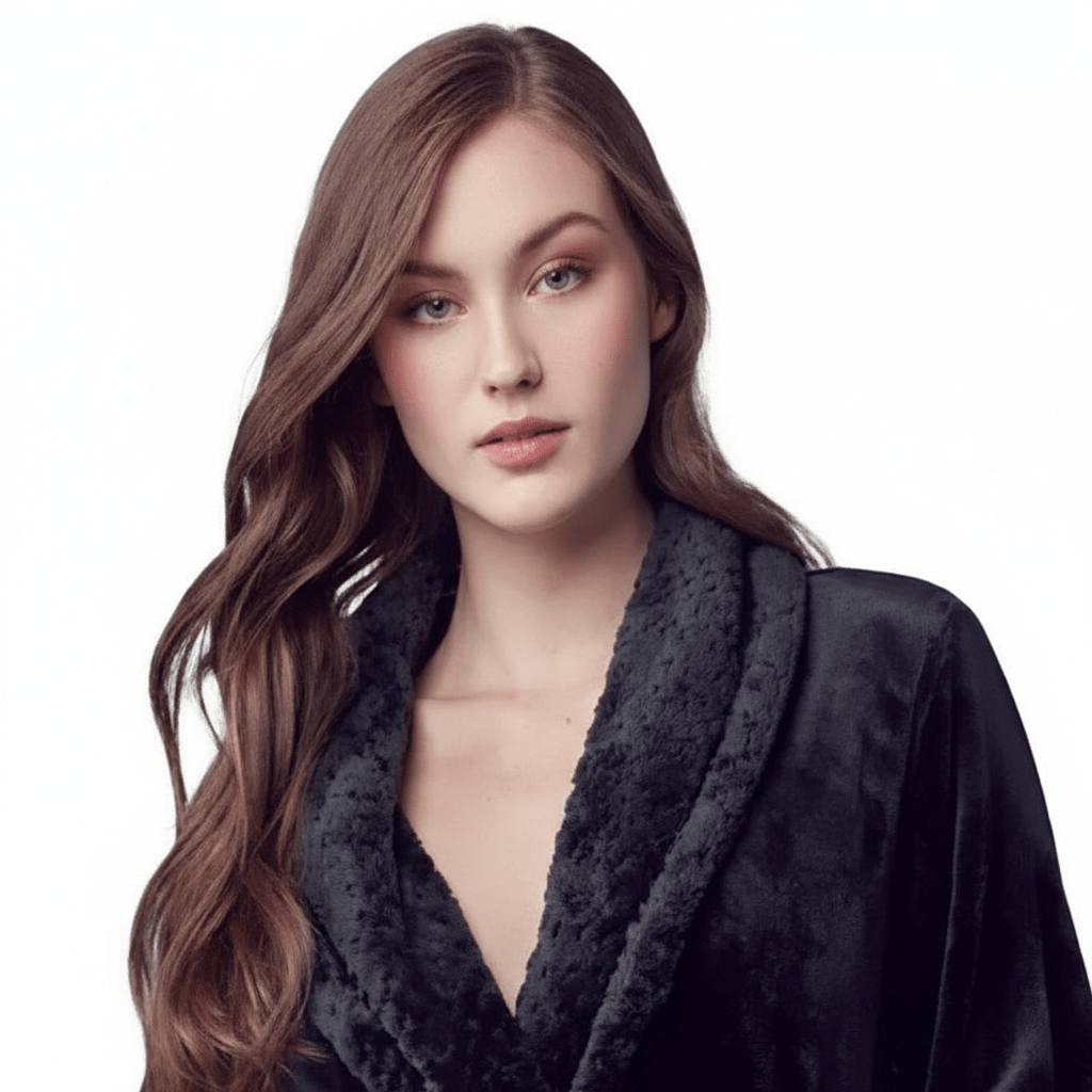 Women's Ultra Soft Plush Bathrobe - Destiny's Beautiful World